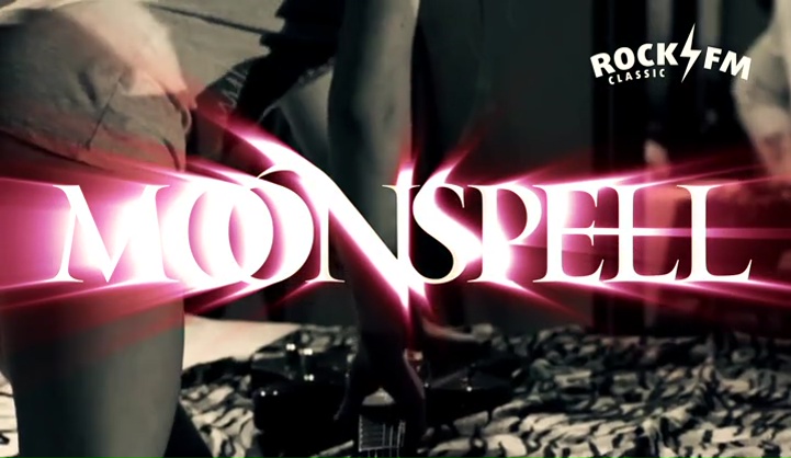 Moonspell concert advertising